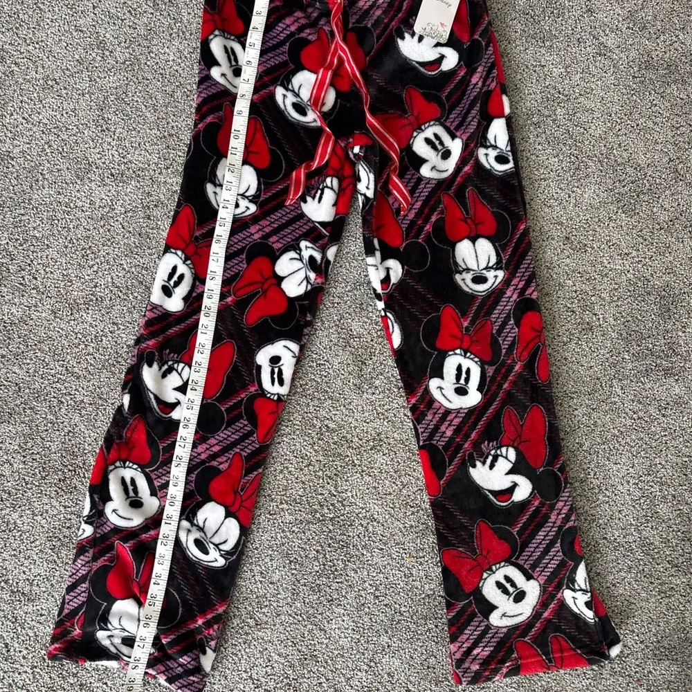 Disney Minnie Mouse Pajama Pants - Red, Black, and White - Picture 3 of 10